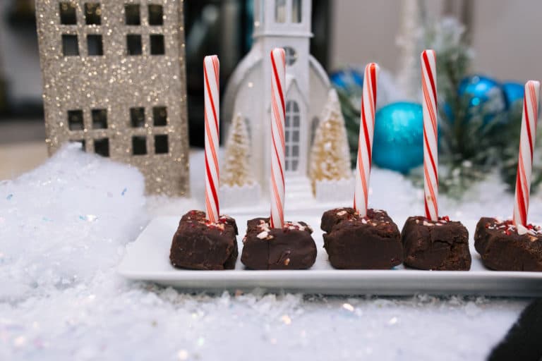 Palitos de chocolate caliente