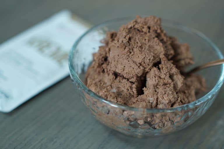 Helado de chocolate Keto